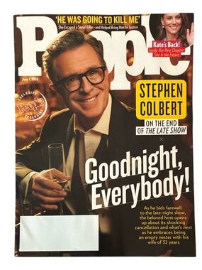 People Magazine June 1 2026 Stephen Colbert End Of The Late Show Princess Kate